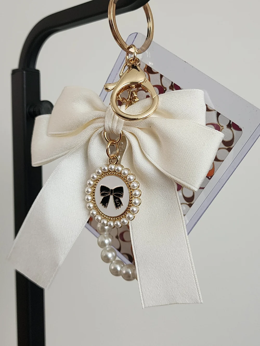 Coach King Of Clubs Playing Hard And Elegant Fashion Keychain/bagcharm